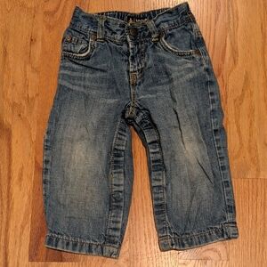 banyGAP Jersey-lined Faded Blue Denim Jeans